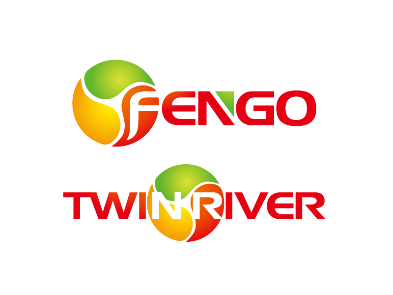 张俊的FENGO 和 TWIN RIVERlogo设计