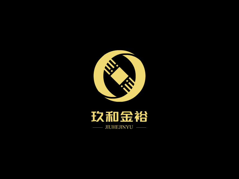 张发国的北京玖和金裕信息咨询有限公司logo设计