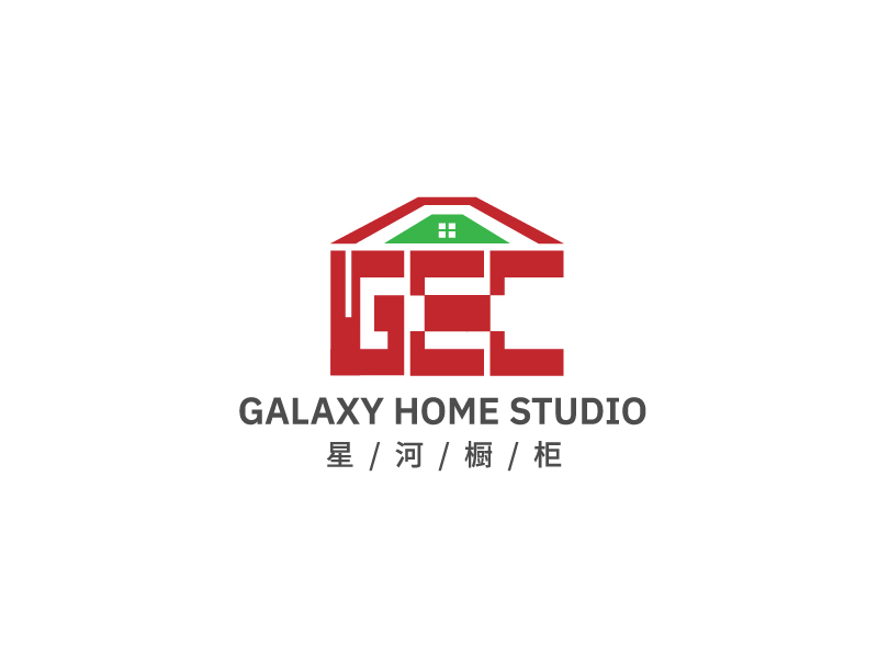 李宁的Galaxy Home Studio 星河橱柜logo设计