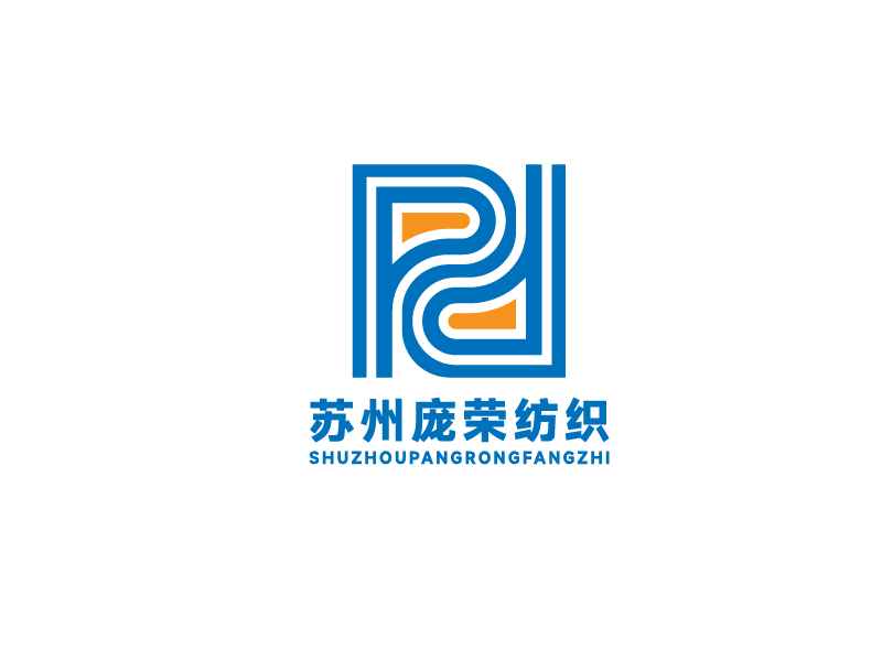 李宁的苏州庞荣纺织有限公司logo设计