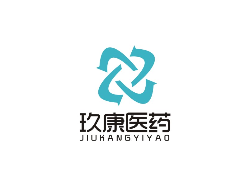 李泉辉的广州玖康医药研究有限公司logo设计