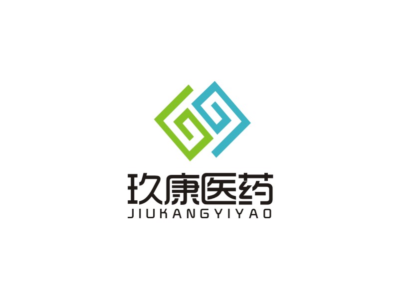 李泉辉的广州玖康医药研究有限公司logo设计
