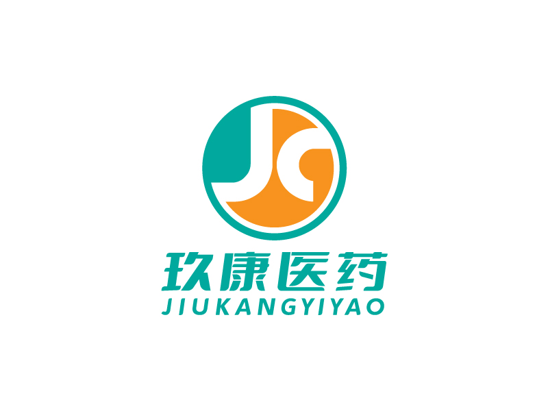 李宁的广州玖康医药研究有限公司logo设计