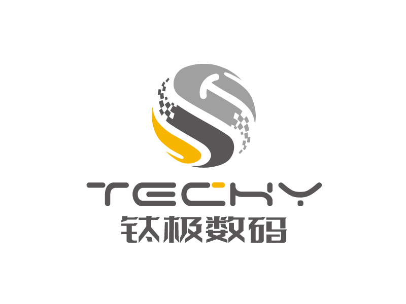 张俊的钛极TECHYlogo设计