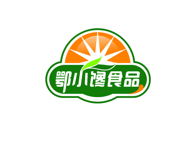 朱红娟的鄂小馋食品有限公司logo设计