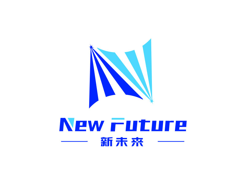 朱红娟的新未来三维科技有限公司logo设计