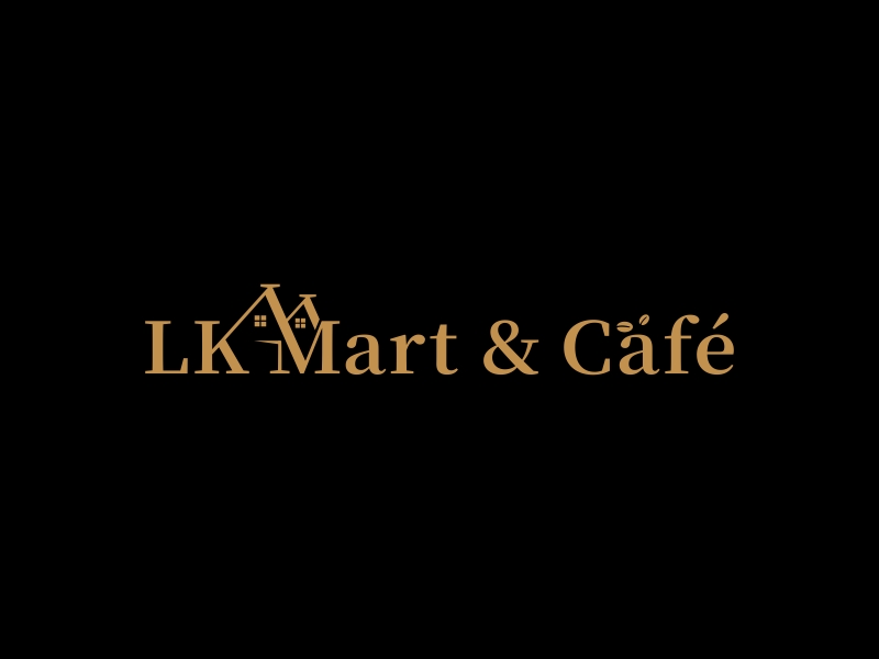 林思源的LK Mart & Cafe 咖啡厅定制LOGO设计logo设计