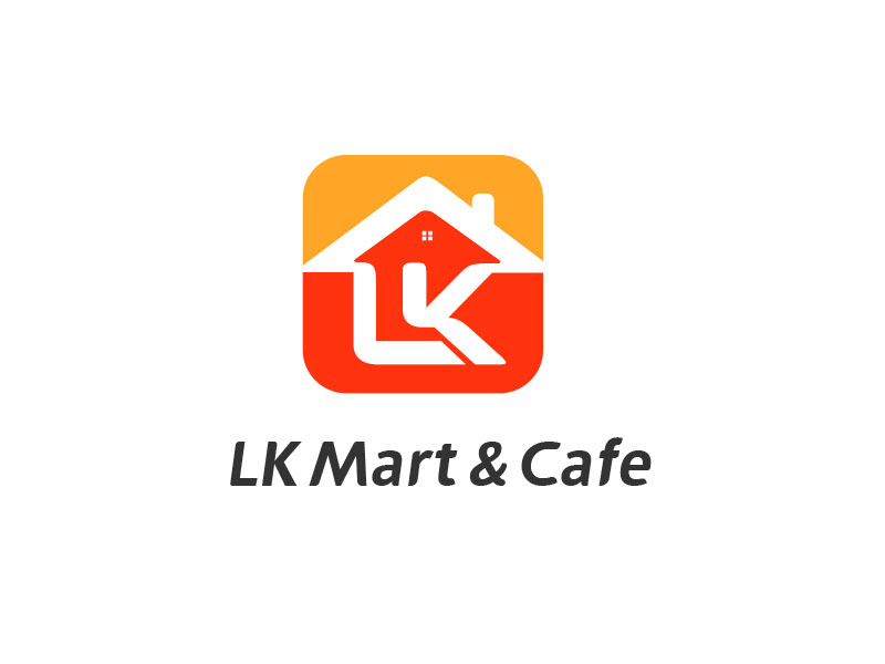 朱红娟的LK Mart & Cafe 咖啡厅定制LOGO设计logo设计