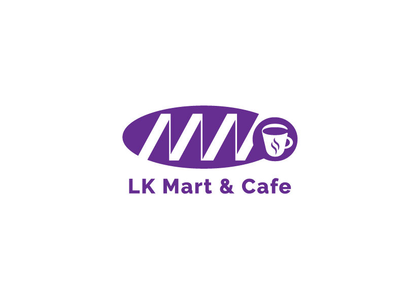 李宁的LK Mart & Cafe 咖啡厅定制LOGO设计logo设计