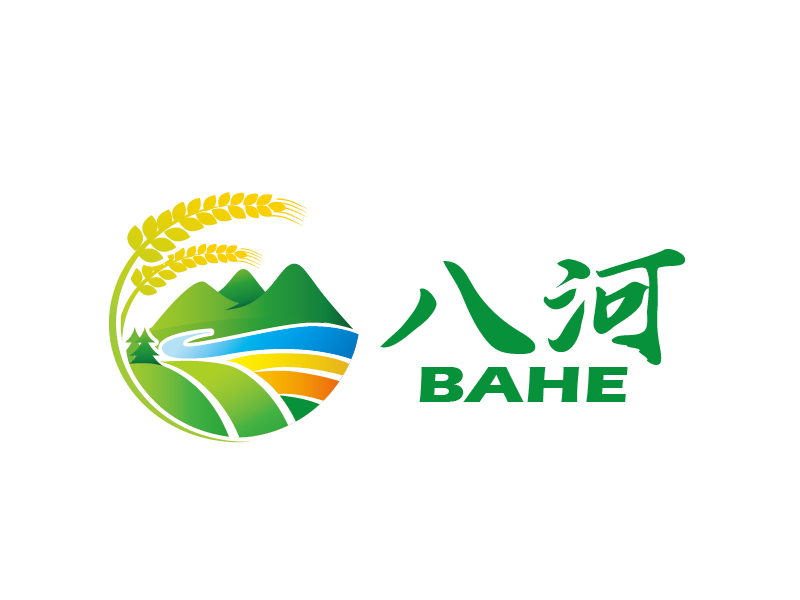张俊的八河logo设计