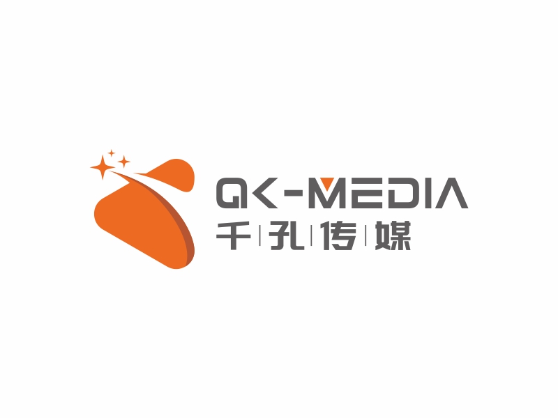 陈国伟的千孔传媒logo设计