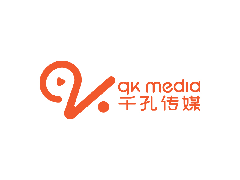 杨忠的千孔传媒logo设计