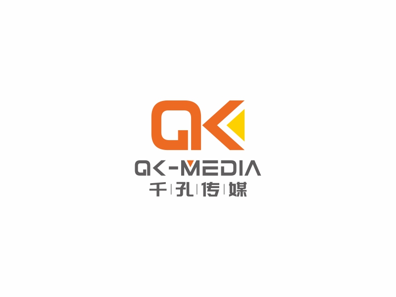 陈国伟的千孔传媒logo设计