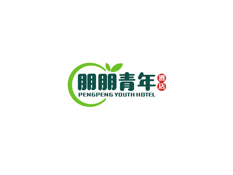 吴晓伟的朋朋青年酒店logo设计