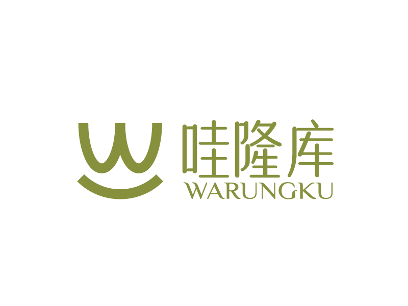 张俊的Warungku哇隆库logo设计