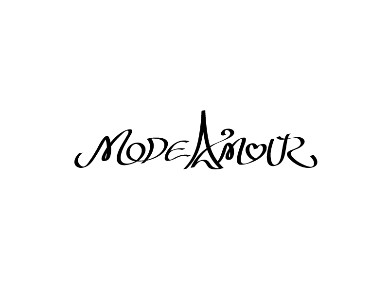 张俊的MODEAMOURlogo设计