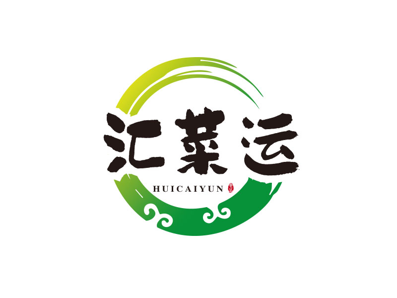 朱红娟的汇菜运logo设计