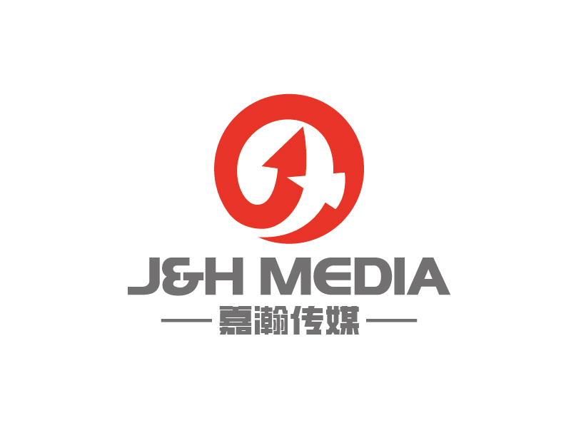 张俊的J&H Media 嘉瀚传媒logo设计