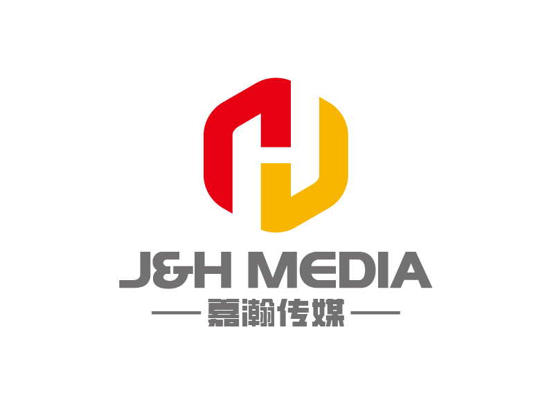 张俊的J&H Media 嘉瀚传媒logo设计