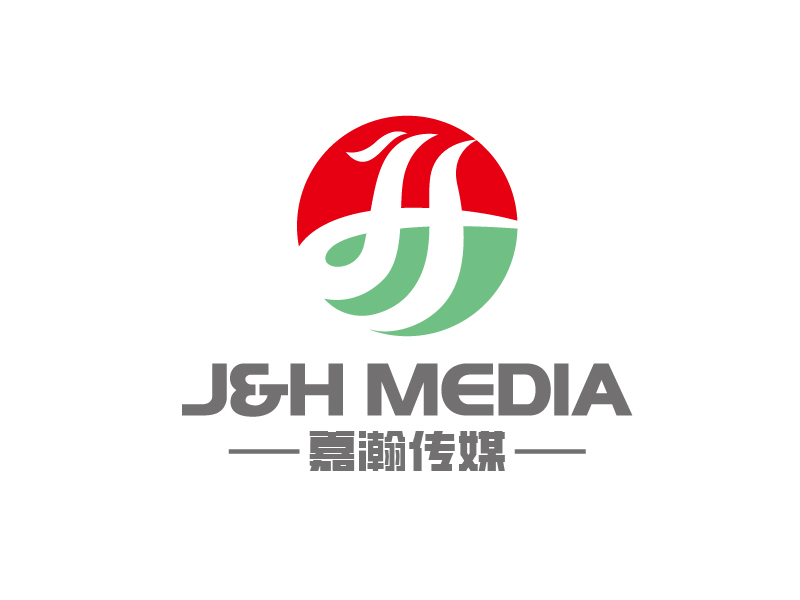 张俊的J&H Media 嘉瀚传媒logo设计