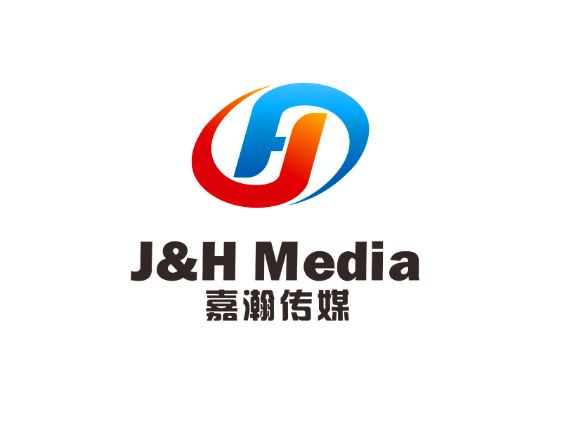 李杰的J&H Media 嘉瀚传媒logo设计