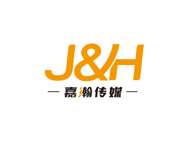 朱红娟的J&H Media 嘉瀚传媒logo设计