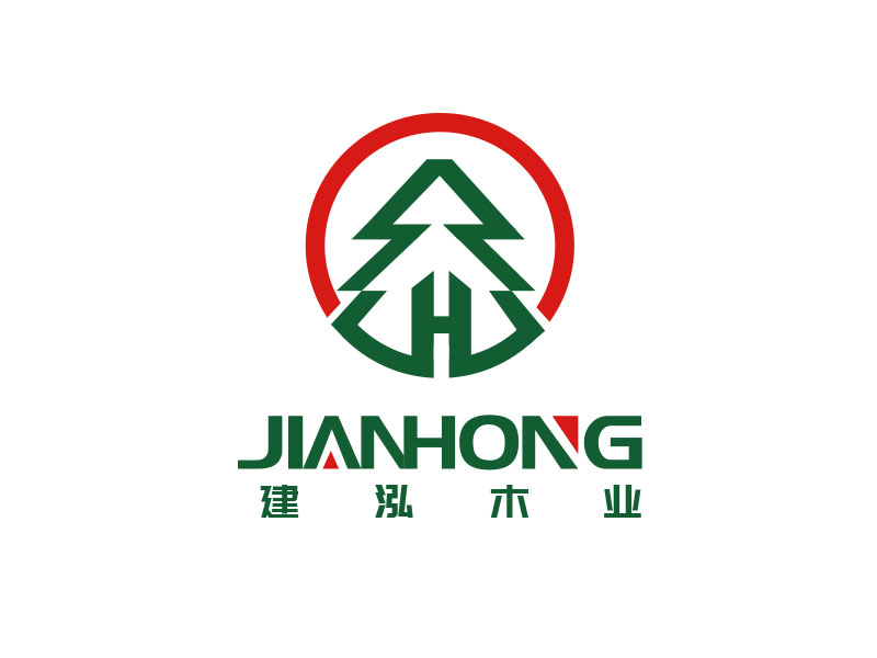 朱红娟的太仓市建泓木业有限公司logo设计