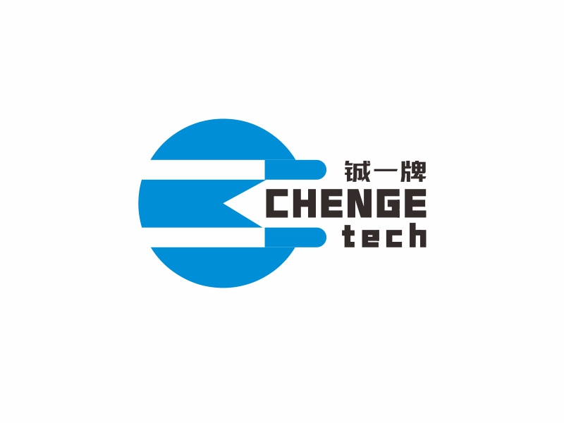 李宁的chengE tech   铖一牌logo设计