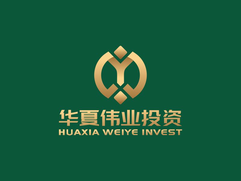 何嘉健的华夏伟业投资(海南)有限公司logo设计