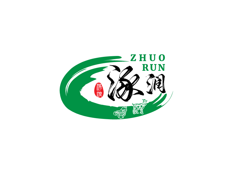 李宁的涿润logo设计