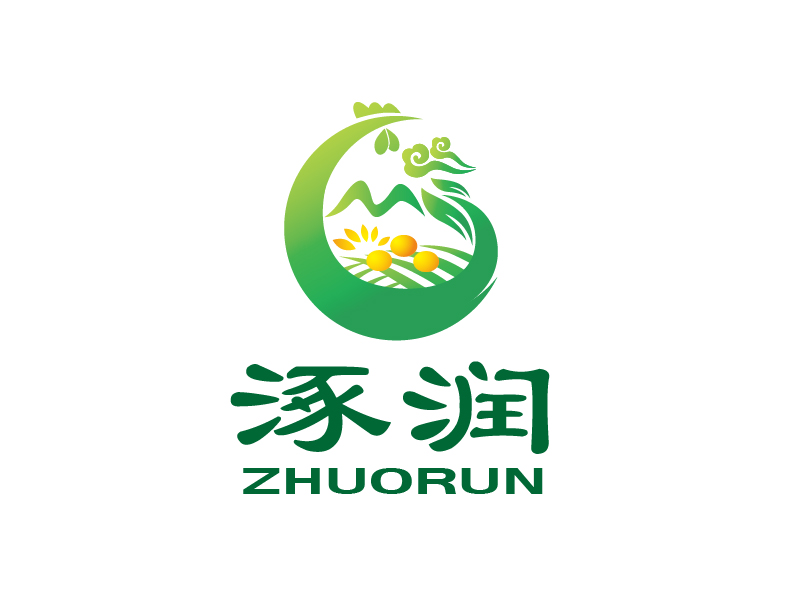 张俊的涿润logo设计