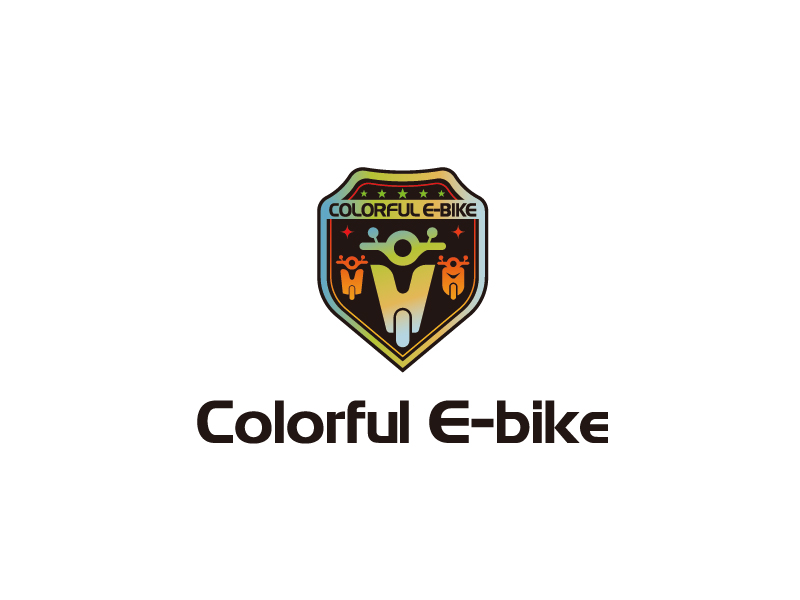 张俊的Colorful E-bikelogo设计