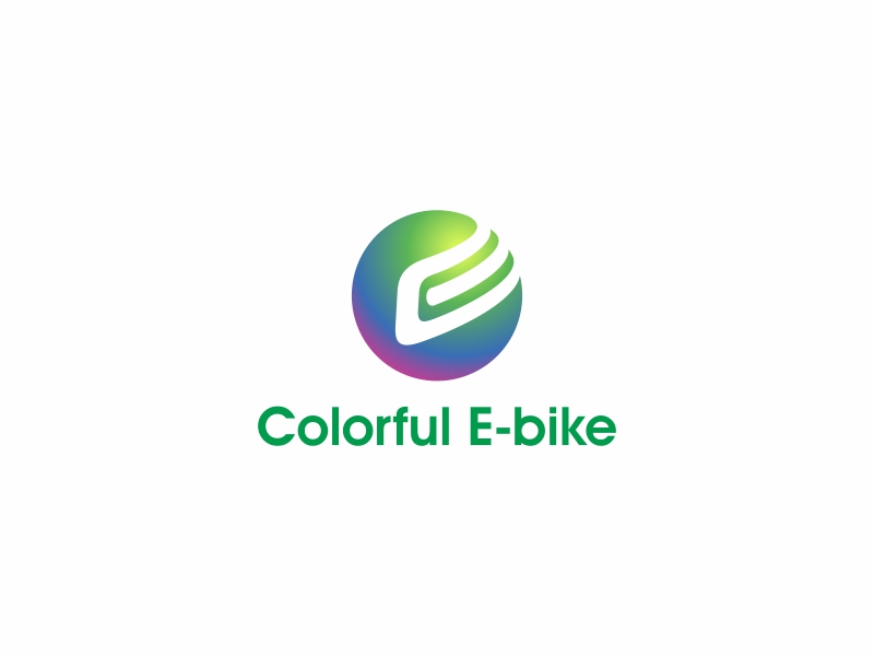 陈国伟的Colorful E-bikelogo设计