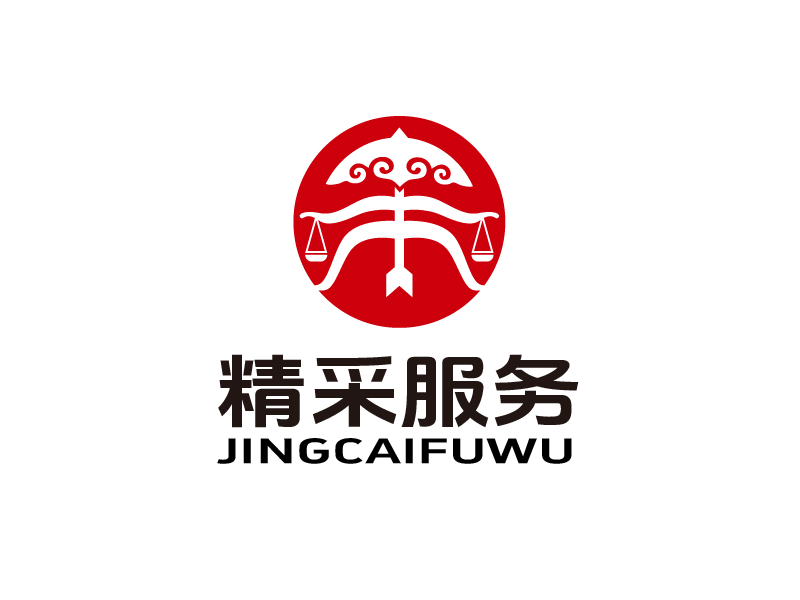 张俊的精采服务logo设计