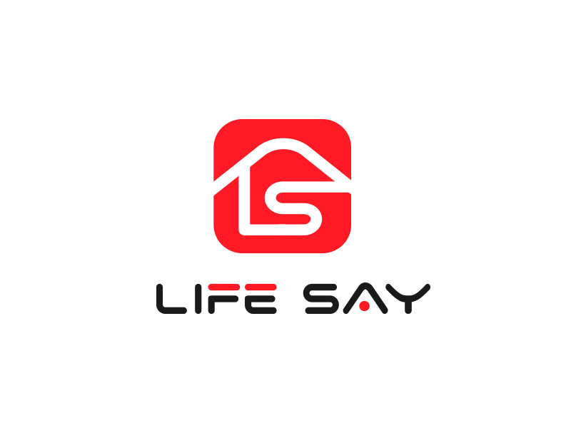 朱红娟的life say / LIFE SAYlogo设计