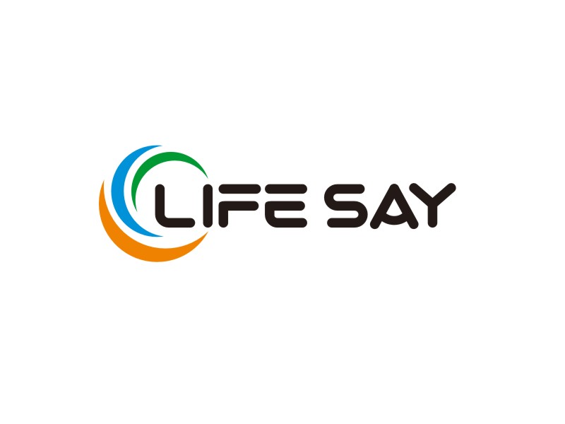 谭家强的life say / LIFE SAYlogo设计