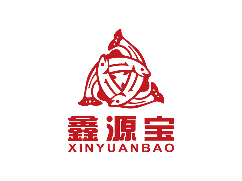 王涛的鑫源宝logo设计