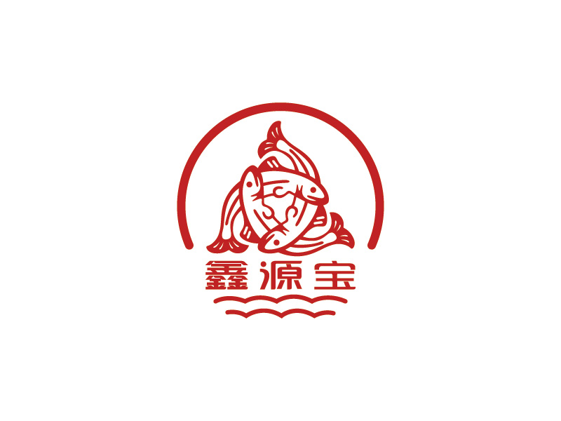 安冬的鑫源宝logo设计