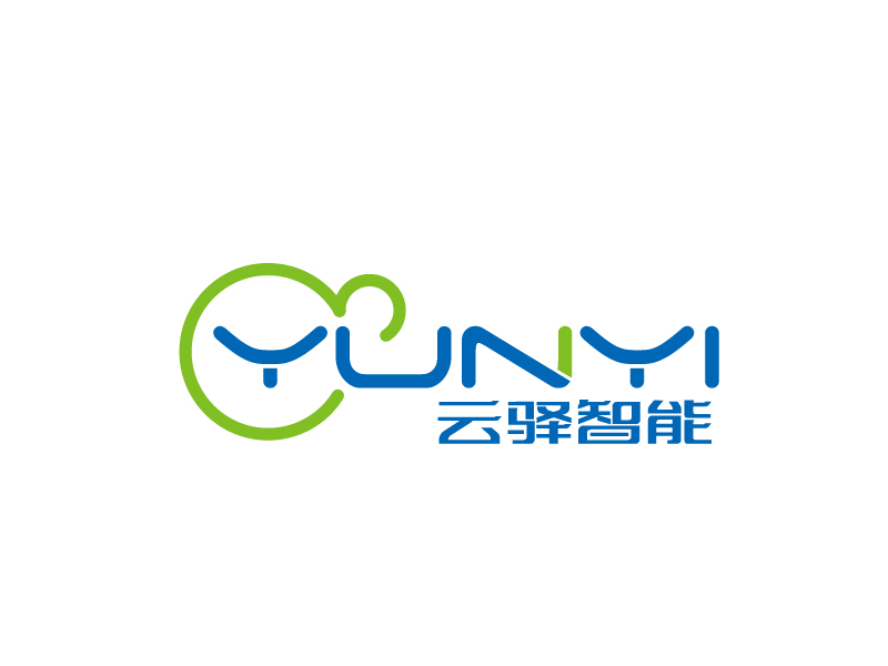 张俊的云驿智能logo设计