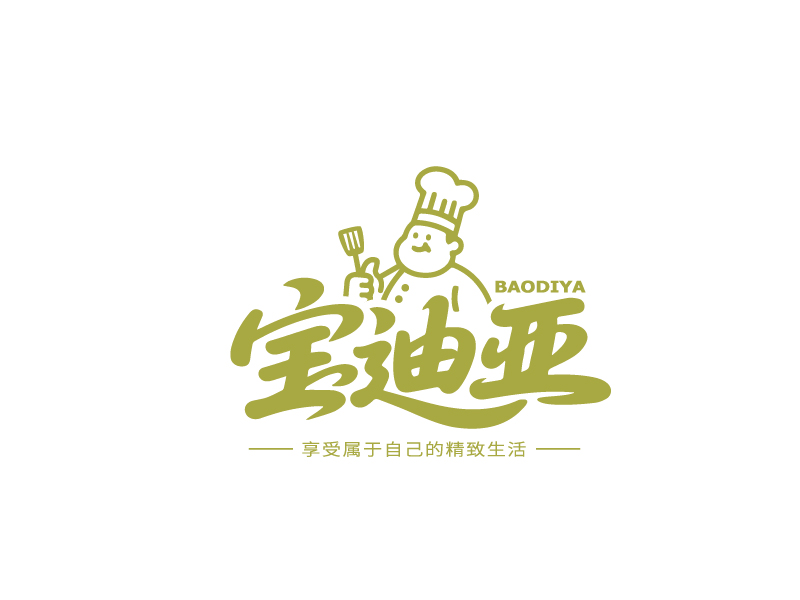 张俊的宝迪亚-字体设计logo设计