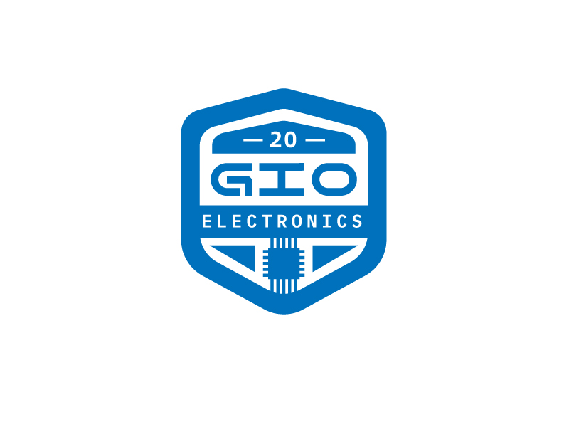 李宁的GIO ELECTRONICS (合肥吉奥电子科技有限公司)logo设计