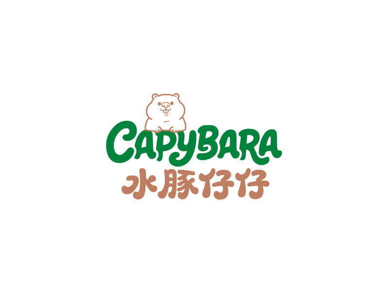 张俊的水豚仔仔logo设计