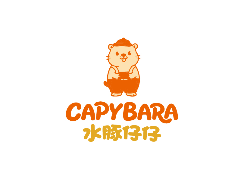 张俊的水豚仔仔logo设计