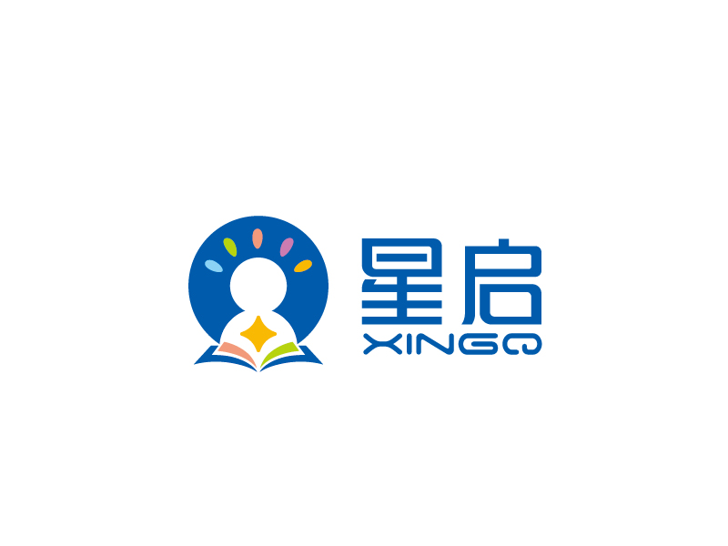 张俊的星启logo设计