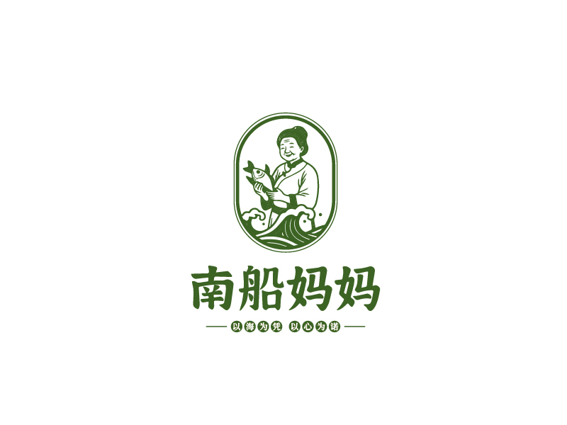 张俊的一款特产logo-人物logo设计