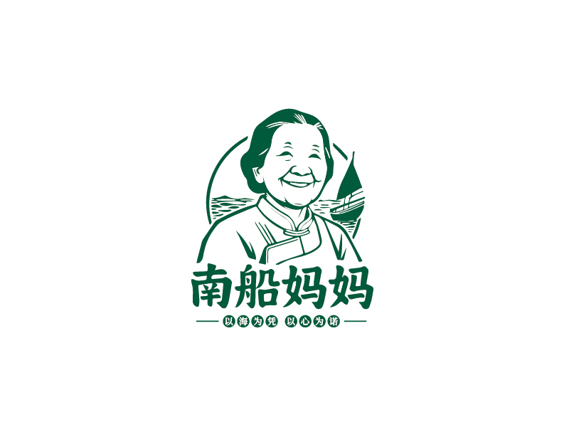 张俊的一款特产logo-人物logo设计