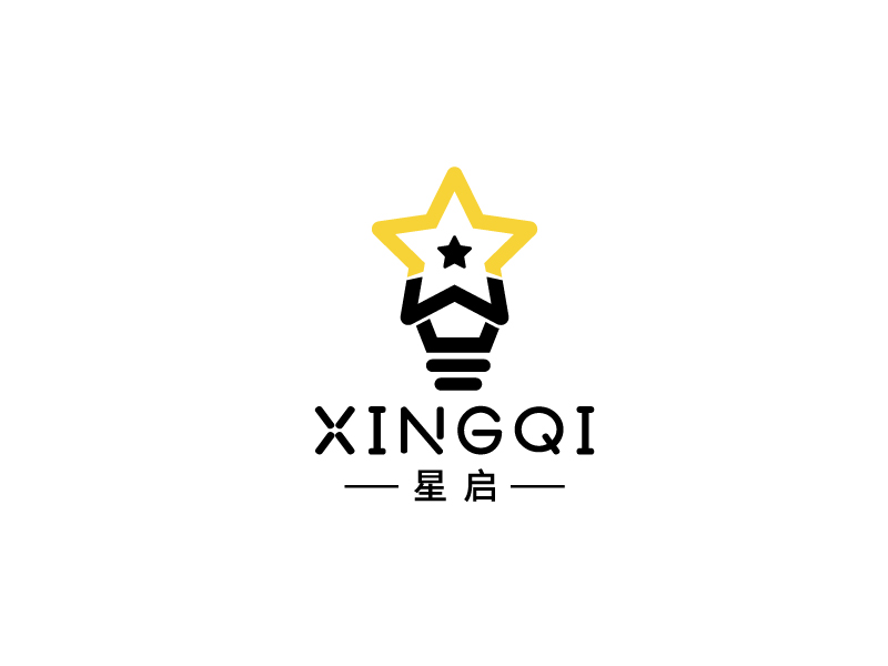 李宁的星启logo设计