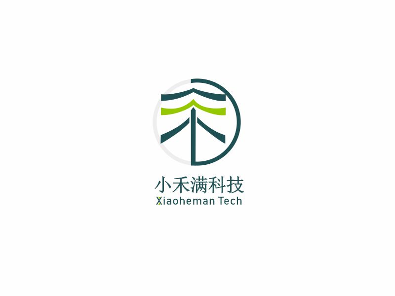 向红的深圳小禾满科技有限公司logo设计