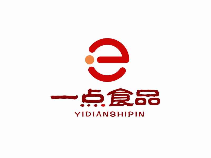 向红的广州一点食品有限公司logo设计