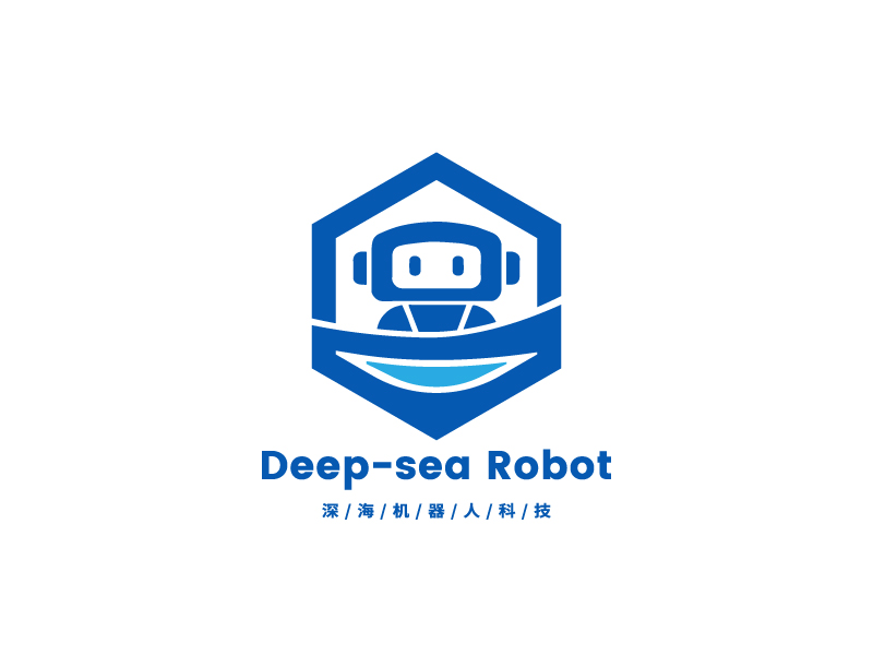 李宁的深海机器人科技有限公司logo设计